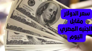 عقب قرار تثبيت سعر الفائدة .. كم سعر الدولار اليوم مقابل الجنيه المصري في البنوك المصرية