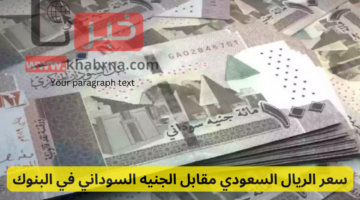 سعر الريال السعودي مقابل الجنيه السوداني في البنوك .. لحظة بلحظة