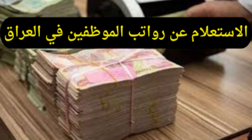 بعد الزيادة الجديدة.. طريقة الاستعلام عن رواتب الموظفين في العراق وقيمة الرواتب