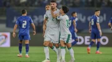 الجولة الثالثة.. موعد لعبة العراق وفلسطين اليوم بتصفيات كأس العالم 2026 والقنوات الناقلة