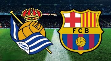 الليجا.. مباراة برشلونة وريال سوسيداد الان في الدوري الإسباني 2024 والقنوات الناقلة 