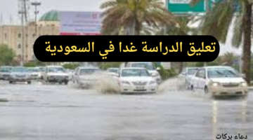 بسبب تحذيرات المركز الوطني للأرصاد.. تعليق الدراسة غدا في عدة مناطق بالسعودية