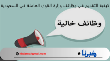 براتب يصل إلى "8000 ريال سعودي" .. وظائف للمصريين بالسعودية من وزارة القوى العاملة وكيفية التقديم عليها والشروط المطلوبة