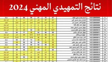 "حملها pdf الآن".. رابط الاستعلام عن نتائج السادس اعدادي المهني الدور الثالث لجميع محافظات العراق