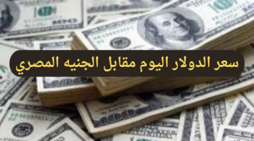 ما هو سعر الدولار اليوم الثلاثاء 10-12-2024 مقابل الجنيه المصري؟