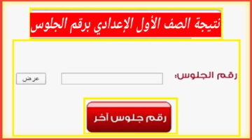 نتيجتك هُنا.. لينك نتيجة الصف الأول الإعدادي 2025 برقم الجلوس عبر بوابة التعليم eduserv.cairo.gov.eg