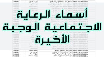 "استعلم الآن".. أسماء المشمولين بالرعاية الاجتماعية الوجبة الأخيرة العراق 2025 والشروط المطلوبة