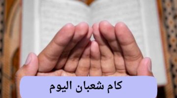 كام شعبان اليوم .. تعرف على التاريخ الهجري والميلادي وباقي كم يوم على رمضان