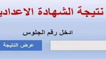 نتيجة الشهادة الاعدادية محافظة الدقهلية 2025 ترم أول .. خطوات الاستعلام برقم الجلوس
