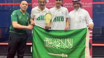 آل نصفان يتوج بطلاً لكأس قطر للإسكواش