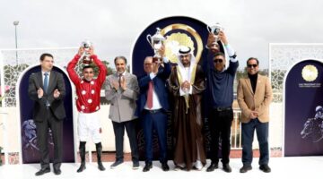 براق يحرز كأس رئيس الدولة للخيول العربية في المغرب