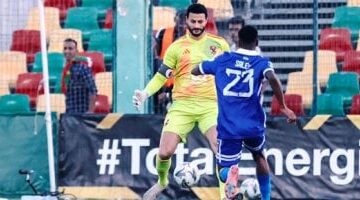 75 دقيقة.. محمد الشناوى ينقذ مرمى الأهلي من فرص خطرة للهلال السودانى.. صور