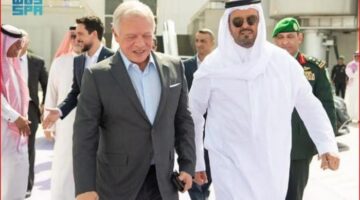 ملك الأردن يغادر جدة في خطوة مفاجئة