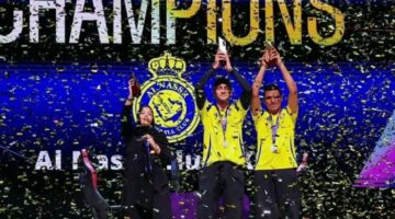 النصر يتوج بلقب كأس دوري أبطال آسيا الإلكترونية 2025