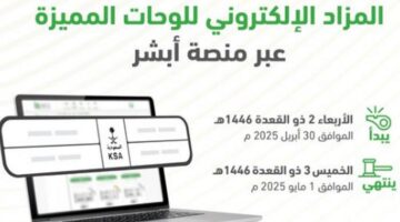 إنطلاق مزاد اللوحات الإلكتروني غدًا الأربعاء