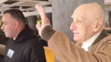 آخر ظهور لميشيل أحد يهنئ الأهالي بشهر رمضان قبل دخوله المستشفى.. فيديو