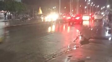 أمطار ورياح شديدة فى كفر الشيخ وإعلان حالة الطوارئ.. فيديو