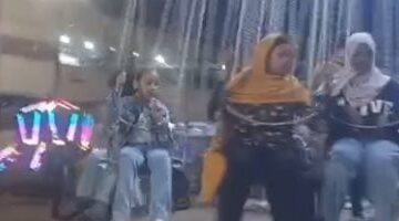 إقبال كبير من الأهالى فى عيد شم النسيم بحديقة صنعاء بكفر الشيخ.. فيديو