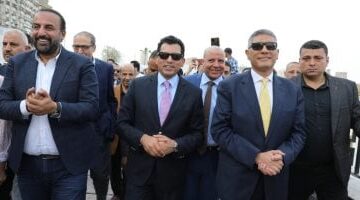 افتتاح رسمي لملاعب نادي الصحفيين النهري برعاية وزير الرياضة ومحافظ الجيزة