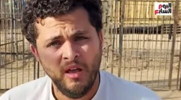 الأسود كانت هتطلع على الجمهور.. كارثة كانت هتحصل وقت حادث نمر طنطا.. فيديو