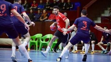 الأهلي يهزم سبورتنج فى ربع نهائي كأس مصر لرجال كرة اليد