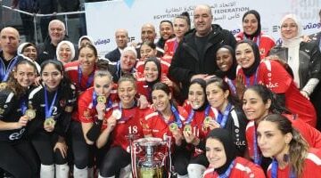 الأهلي فى مواجهة بطل كينيا ببطولة أفريقيا لسيدات الطائرة