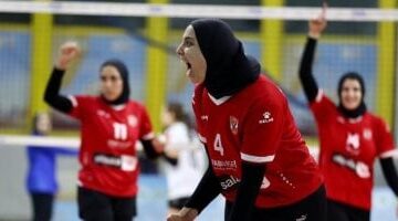 الأهلى يهزم بطل الكونغو 3 - 0 فى بطولة أفريقيا لسيدات الكرة الطائرة