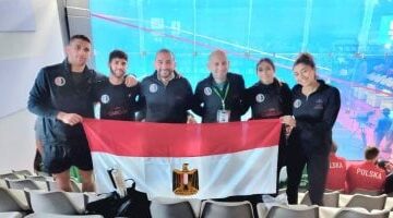 البعثة المصرية للاسكواش تشارك فى حفل افتتاح بطولة العالم تحت 23 سنة بباكستان