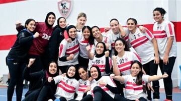 الزمالك مع سبورتنج والأهلي أمام الشمس فى مجمعة نهائي دوري سيدات اليد