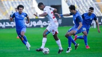 الشوط الأول.. الزمالك يتقدم على سموحة بهدف منسي