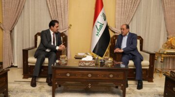 المالكي والمندلاوي يبحثان تشريع القوانين التي تسهم في تحقيق التنمية