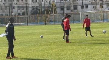 المنتخب الوطنى تحت 17 سنة يختتم استعداداته لمواجهة الكاميرون
