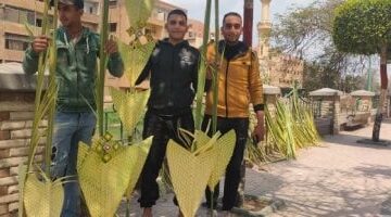 بهجة الأقباط بالزقازيق يحتفلون بسنابل المحبة فى أحد الشعانين.. فيديو وصور