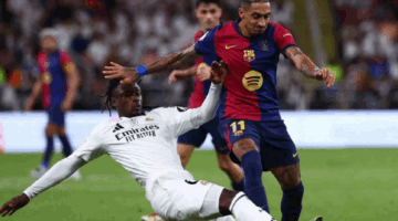 كلاسيكو مشتعل.. موعد نهائي كأس الملك برشلونة وريال مدريد 2025 والقنوات الناقلة