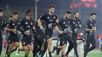 تفاصيل مران الأهلي بعد الفوز على الهلال فى ذهاب ربع نهائى دورى الأبطال