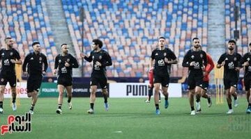 تليفزيون اليوم السابع يغطي تدريب الأهلي الأخير استعدادًا لمواجهة صن داونز