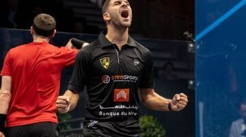 ثلاثة لاعبين مصريين يتأهلون لربع النهائي في كأس جراسهوبر للسكواش!