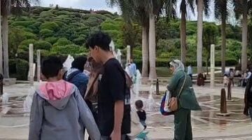 حديقة الأزهر وصلت للعالمية.. المصريون والعرب والأجانب بيتفسحوا هناك (فيديو)