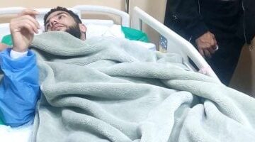 حسين الشحات وإمام عاشور يزوران القندوسى بالمستشفى بعد إجرائه عملية جراحية