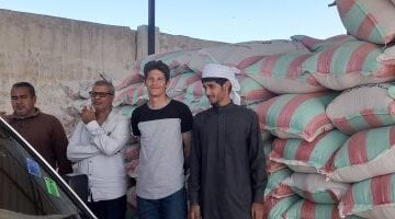 سكرتير عام المحافظة جنوب سيناء يفتتح موسم توريد القمح.. فيديو