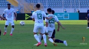 سيراميكا بـ10 لاعبين يتعادل مع المصرى 1 - 1 فى كأس عاصمة مصر