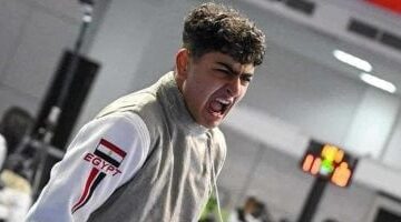 عبد الرحمن طلبة يتأهل لنصف نهائى سلاح الشيش ببطولة العالم للناشئين