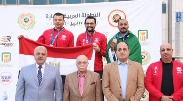 فريدة درويش ومحمد حمدي يحققان إنجازاً تاريخياً لمصر في بطولة الرماية العربية