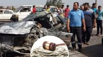مجمعة المركبات: 100ألف جنيه لكل حالة وفاة فى حادث ملوى بالمنيا