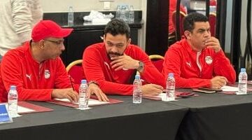 منتخب الناشئين يرتدي الأبيض فى مواجهة الكاميرون بأمم أفريقيا غداً