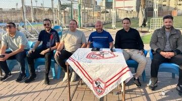 وائل رياض وجهاز منتخب 2007 يحضرون مباراة الأهلى والزمالك فى دوري الجمهورية