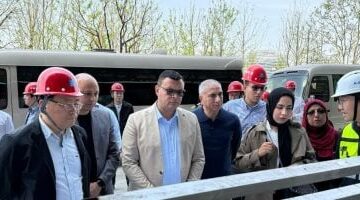 وزير الإسكان يتفقد أعمال إنشاء وتشغيل مركز أبحاث شركة عالمية بمدينة شنغهاى الصينية