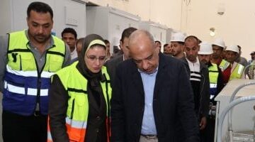 وزير الكهرباء يتفقد محولات رشيد لتوفير التغذية لمشروعات التنمية الزراعية