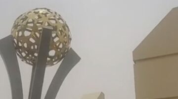 وصول عاصفة ترابية إلى الوادي الجديد.. شاهد تفاصيل استعراض اليوم السابع وحجب الرؤية