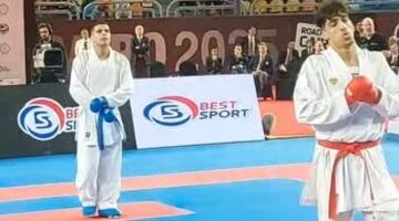 يوسف بدوي يحقق ذهبية الدوري العالمي للكاراتيه